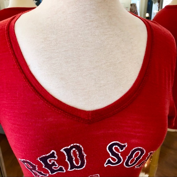 Soft As a Grape Red Sox Athletic Graphic Tee - Picture 4 of 8